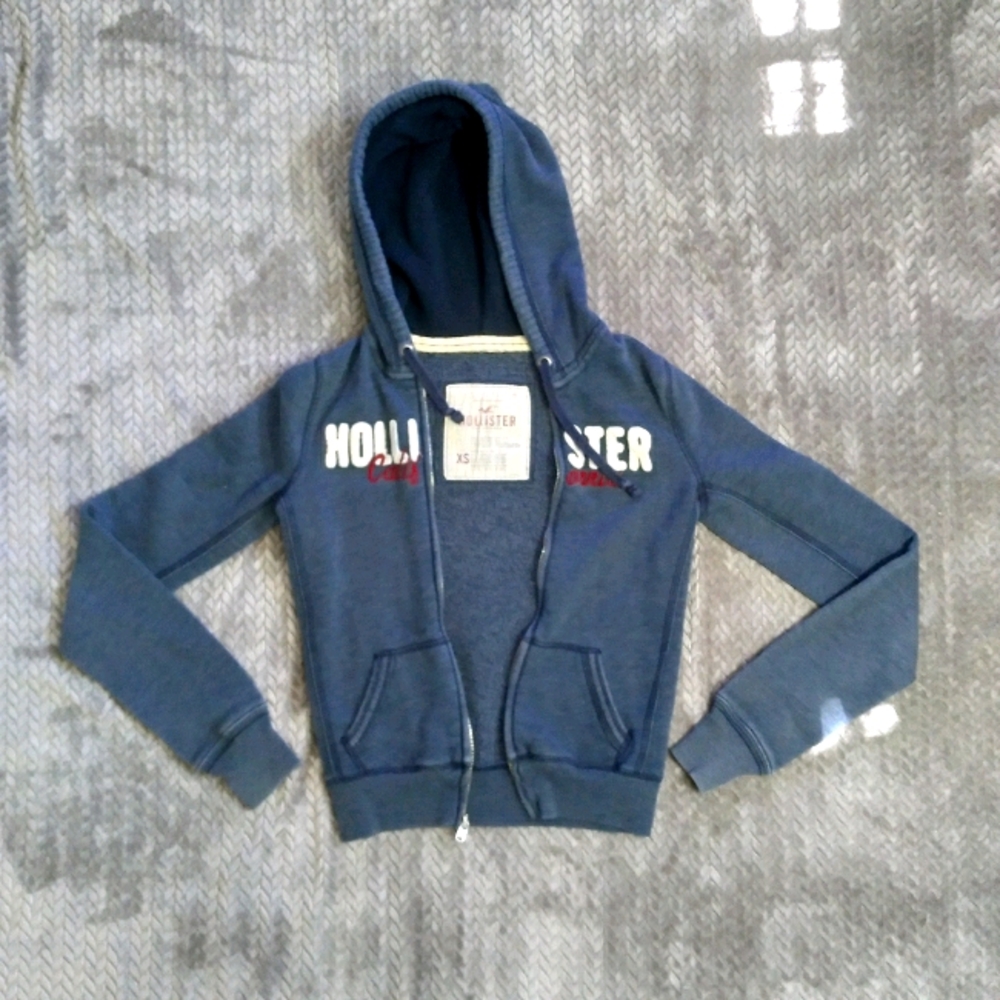 Hollister zip up hoodie